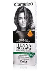 DELIA COSMETICS Cameleo Henna Herbal Henna No. 1.0 Black 75G