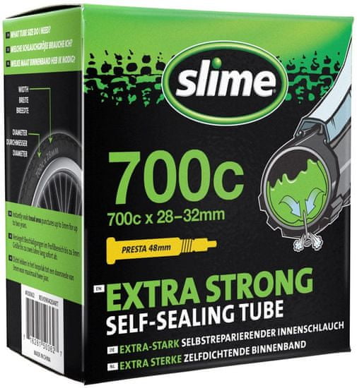 Slime Duše Standard – 700 x 28-32, galuskový ventil