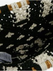 Orsay Bílo-Černá dámská vzorovaná pletená kabelka UNI