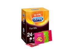 TopKing Durex FUN MIX sada kondomů 4 druhy 24 ks