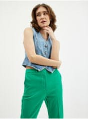 Orsay Zelené dámské kalhoty 38
