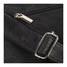 PAOLO PERUZZI Pánská kožená kabelka přes rameno Letterman's Handbag