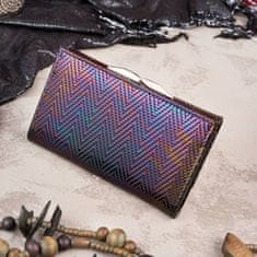 PAOLO PERUZZI Dámská kožená peněženka Barva Mr-07