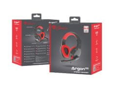 Genesis Herní stereo sluchátka Argon 110,černo-červené, 2x jack