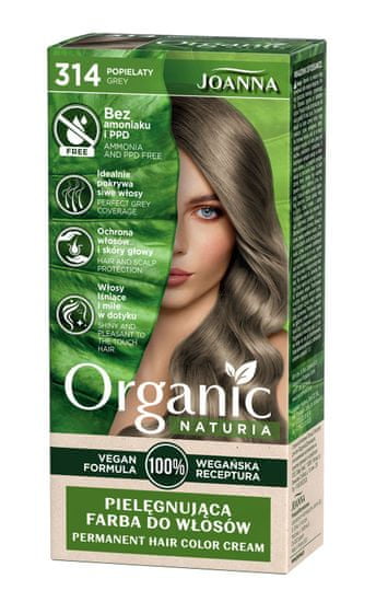 Joanna Naturia Organic Vegan Colour No. 314 Ash Grey 1 Op.