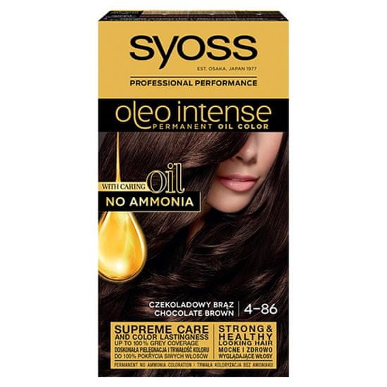 Schwarzkopf Oleo barva na vlasy 4-86 Chocolate Brown