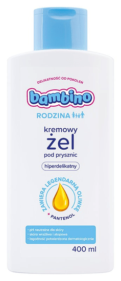 BAMBINO Hypoalergenní krémový sprchový gel Family 400 ml