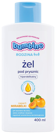 BAMBINO Rodinný sprchový gel Hyperdelicate - vůně Mirabelle 400 ml