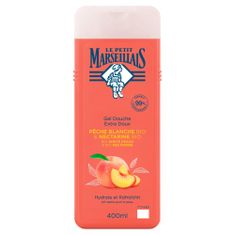 Le Petit Marseillais Sprchový gel Bio White Peach & Bio Nectarine 400 ml