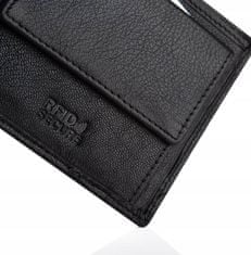Betlewski Pánská kožená peněženka Bpm-Gtn-66 Black