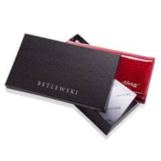 Betlewski Dámská kožená peněženka Bpd-Cr-100 Red