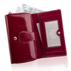 Betlewski Dámská kožená peněženka Maroon