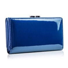 Betlewski Dámská kožená peněženka Blue Rfid