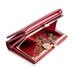 Betlewski Dámská kožená peněženka Rfid s krabičkou