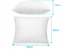 Medi Sleep Pohodlný antialergický polštář na spaní 40x60