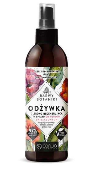 BARWA Botaniki Hloubkově regenerační kondicionér ve spreji pro poškozené vlasy 250 ml