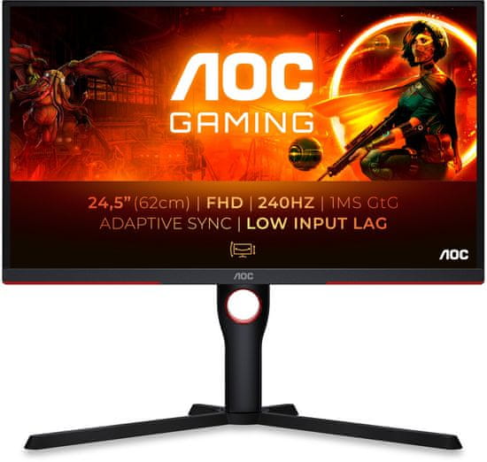 AOC 25G3ZM - LED monitor 24,5" (25G3ZM/BK)