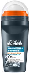 Loreal Professionnel Pánský dezodorant Expert Roll-On Magnesium Defence 50ml