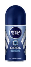 Nivea Dezodorant antiperspirant Cool Kick Roll-On Męski 50ml