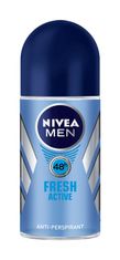 Nivea Dezodorant antiperspirant Fresh Active Roll-On Męski 50ml