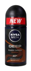 Nivea Dezodorant Deep Black Carbon Espresso Roll-On 50 ml