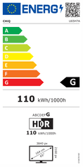 CHiQ 65" TV U65H7A 4K Dolby Audio Dolby Vision záruka 2+2 roky