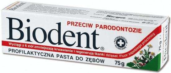 OEM Biodent zubní pasta proti parodontóze 75G