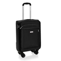 AVANCEA® Cestovní kufr GP8170 Black 4W černý S 58x38x24 cm