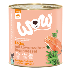 Wow konzerva Losos s rajčaty Adult 800g