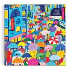 Galison Puzzle deštníková ulička 1000 dílků