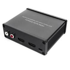 Spacetronic 4K HDMI audio extractor se zesilovačem SPH-AE11