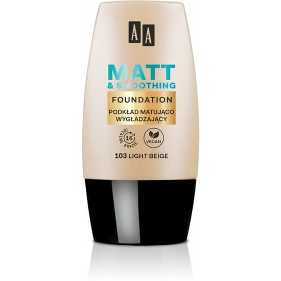 AA Make Up Matt Matující a vyhlazující podkladová báze 103 Light Beige 30ml