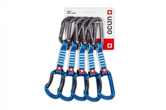 Ocún Sada expresek Ocún Falcon QD Zoom PA 15/22mm 12cm 5-pack blue