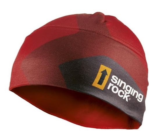 Singing Rock Čepice Singing Rock Beanie Red Hot|L-XL