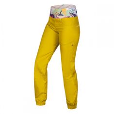 Ocún Dámské lezecké kalhoty Ocún SANSA PANTS yellow antique moss|S