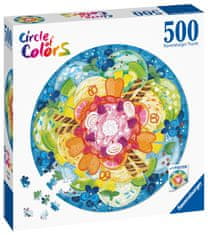 Ravensburger Kruhové puzzle Zmrzlina 500 dílků