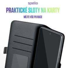 Spello flipové pouzdro Xiaomi Redmi Note 12 5G 76911131300001 - černá