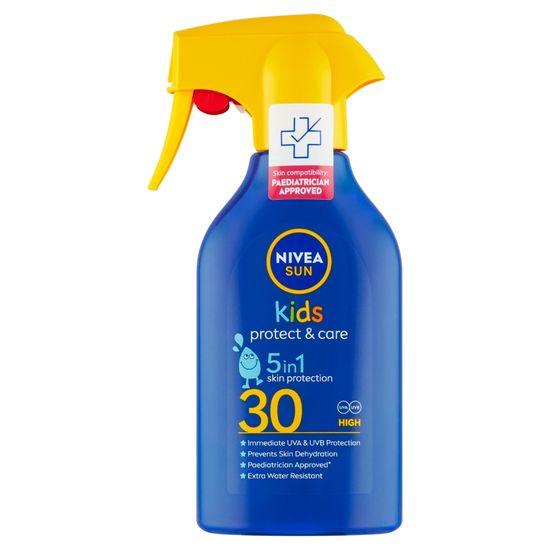 Nivea Sun Protect & Care dětský sprej na opalování OF 30, 270 ml