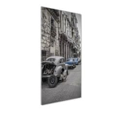 Wallmuralia Vertikální Moderní skleněný obraz z fotografie Havana 50x125 cm 4 úchytky