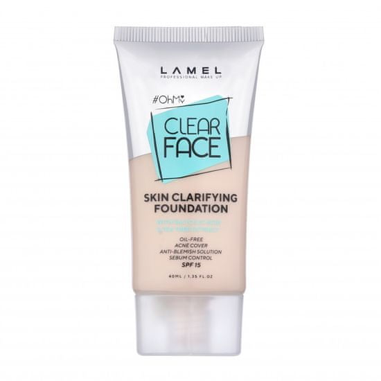 LAMEL Ohmy Clear Face Foundation No. 401 40Ml