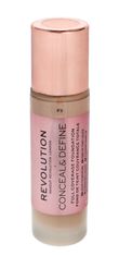 Makeup Revolution Korektor Conceal & Define Foundation F3 23 ml