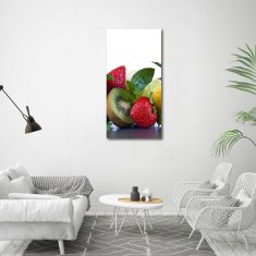 Wallmuralia Vertikální Fotoobraz skleněný na stěnu do obýváku Ovoce 60x120 cm 4 úchytky