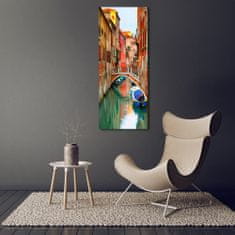 Wallmuralia Vertikální Foto obraz fotografie na skle Benátky Itálie 50x125 cm 2 úchytky