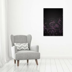 Wallmuralia Vertikální Foto obraz sklo tvrzené Ornamenty 70x100 cm 4 úchytky