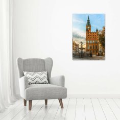 Wallmuralia Vertikální Foto obraz sklo tvrzené Gdaňsk Polsko 70x100 cm 2 úchytky