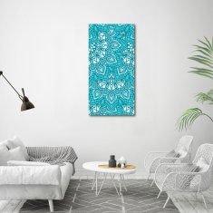 Wallmuralia Vertikální Foto obraz sklo tvrzené Ornamenty 60x120 cm 2 úchytky