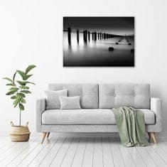 Wallmuralia Foto obraz skleněný horizontální Vlnolam Temže 100x70 cm 2 úchytky