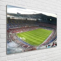 Wallmuralia Foto-obraz fotografie na skle Barcelona stadion 100x70 cm 2 úchytky