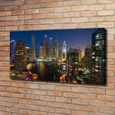 Wallmuralia Foto-obraz canvas na rámu Marina Dubaj 120x60 cm