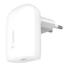 Belkin BOOST CHARGE 30W USB-C Power Delivery PPS nástěnná nabíječka, bílá